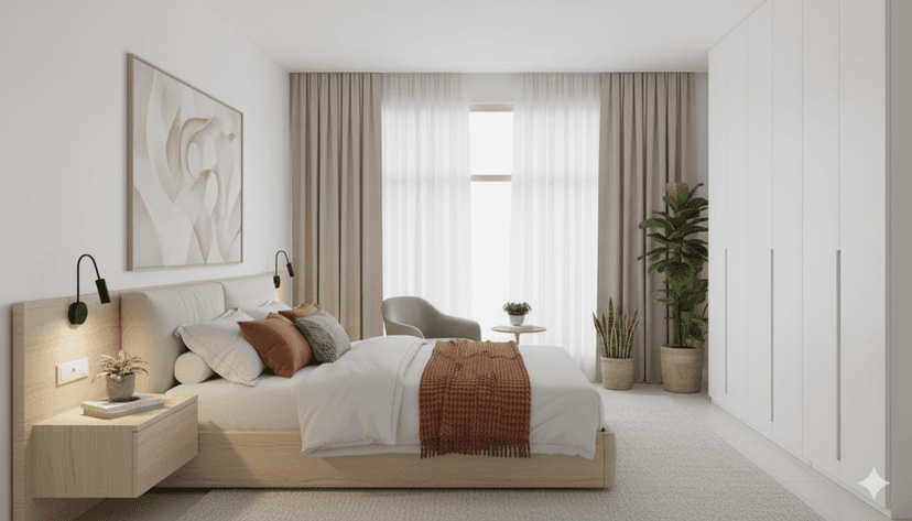 Serene Minimalist Bedroom